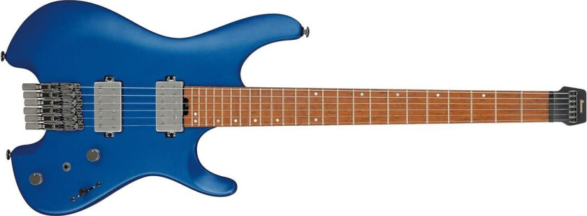 Q52 Q Series Headless Guitar Laser Blue Matte