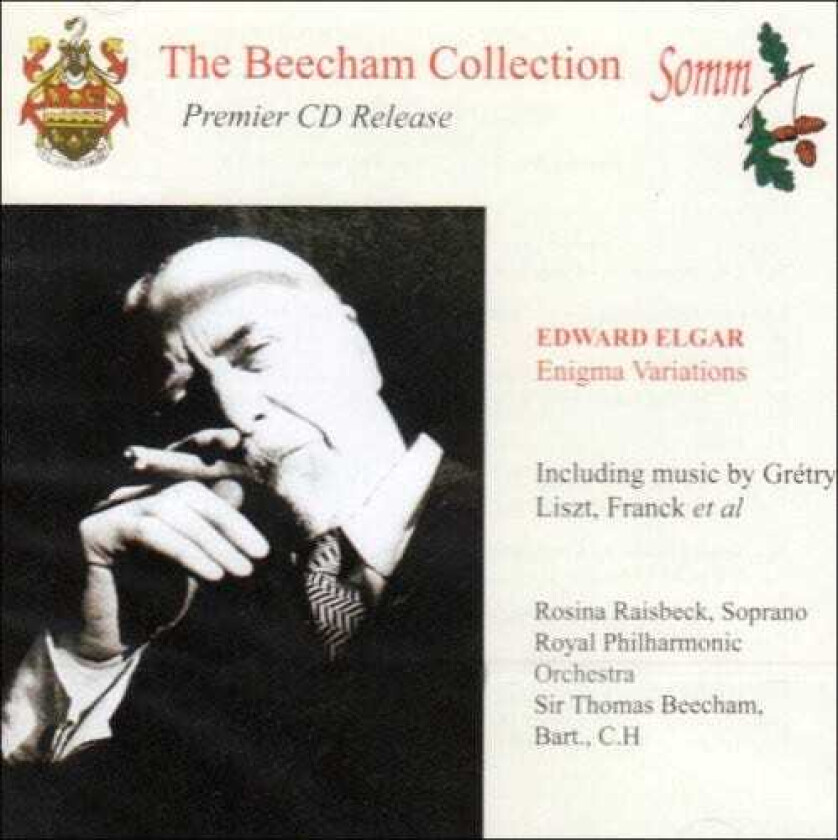THOMAS BEECHAM, Alan Civil, Rosina Raisbeck, AndréErnestModeste Grétry, César Franck, Sir Edward Elgar, Franz Liszt, Luigi Boccherini, SPOKEN WORD Enigma CD