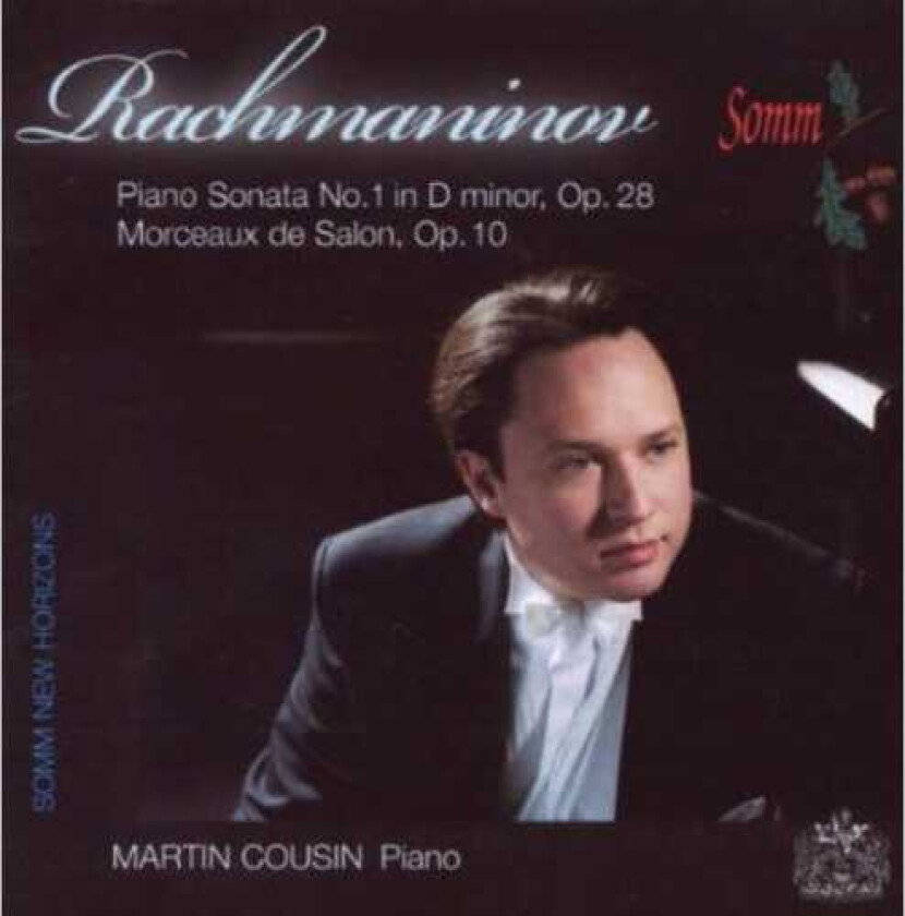 Martin Cousin, Sergey Rachmaninov Sonata For Piano No 1 In Dminor Op 28 CD