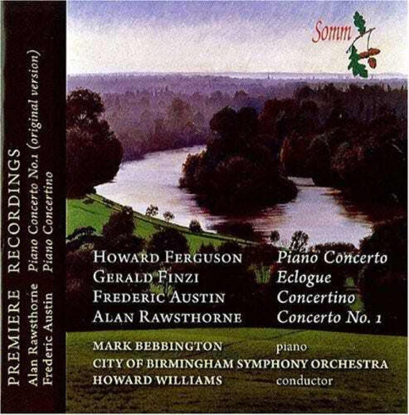 Mark Bebbington, Alan Rawsthorne, Frederic Austin, Gerald Finzi, Howard Ferguson Piano Concertos CD