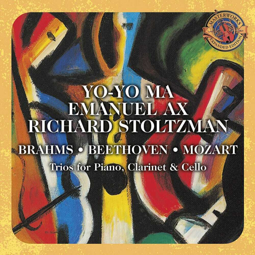 Emanuel Ax, Alexander Heller, Richard Stoltzman, YoYo Ma, Johannes Brahms, Ludwig van Beethoven, Wolfgang Amadeus Mozart Trios For Piano Clarinet & Cello CD