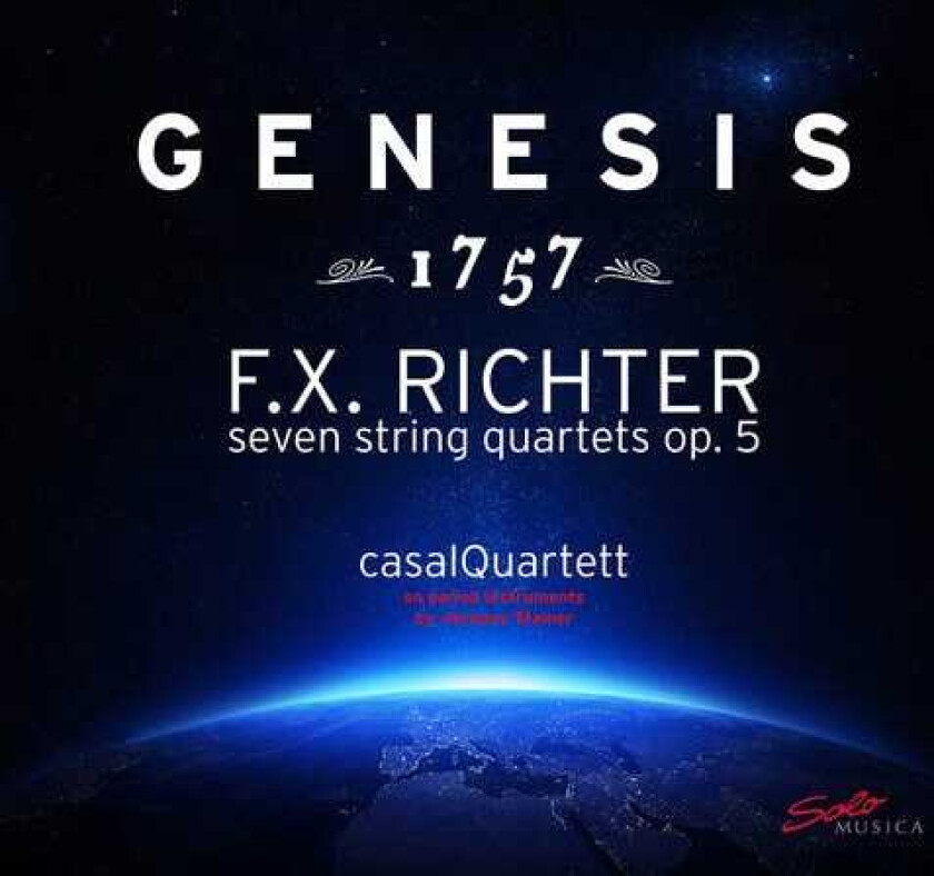 Richter Seven String Quartets Op 5 CD