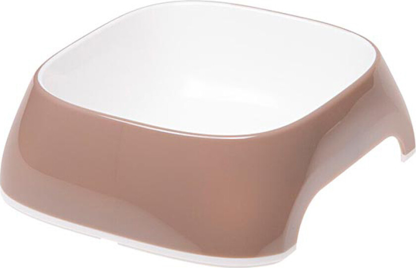 Ferplast hundeskål Glam, taupe - Str XS: 200 ml
