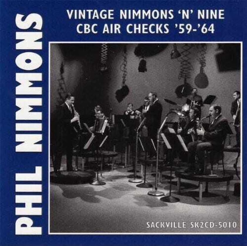 Phil Nimmons  Vintage Nimmons N Nine: Cbc Air Checks 5964  CD