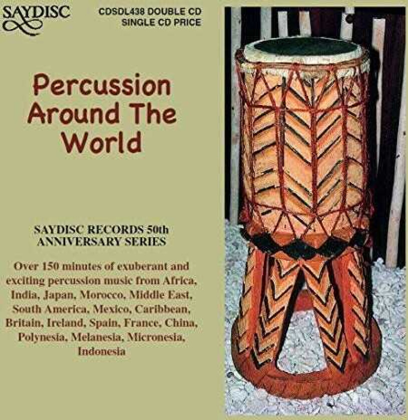 Diverse Artister Percussion Around World CD