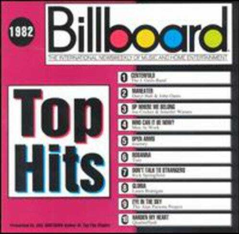 Diverse Artister Billboard Top Hits: 1982 CD