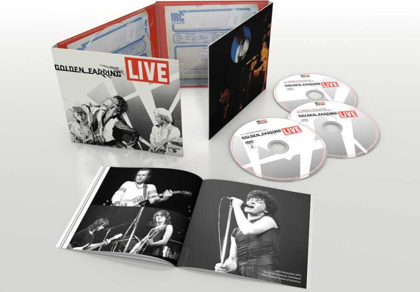 Golden Earring Live + Live In Zwolle Dvd CD