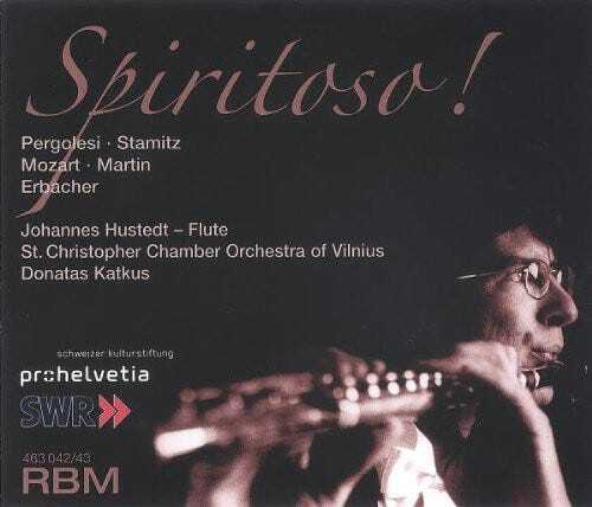 Giovanni Battista Pergolesi, Martin, Erbacher Spriritoso Flute Cons CD