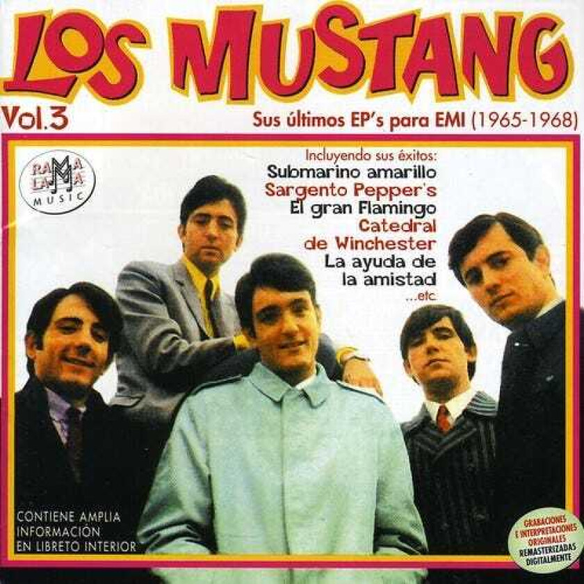 Los Mustang Sus Ultino Ep's Para Emi (19651968) CD
