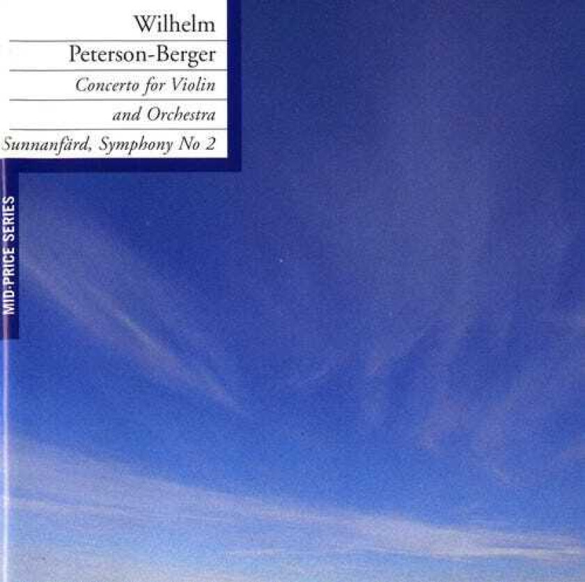 Stig Westerberg, Nilla Pierrou, Wilhelm PetersonBerger Concerto For Violin & Orch / Sym No. 2 Sunnanfard CD