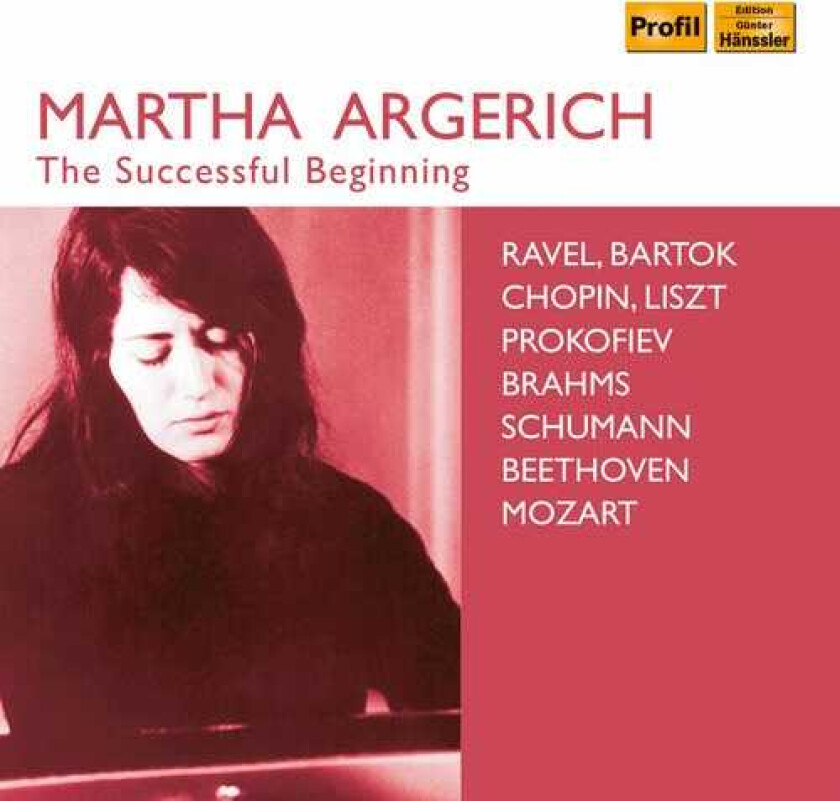 Martha Argerich, Béla Bartók, Johannes Brahms, Ludwig van Beethoven Succesful Beginning CD