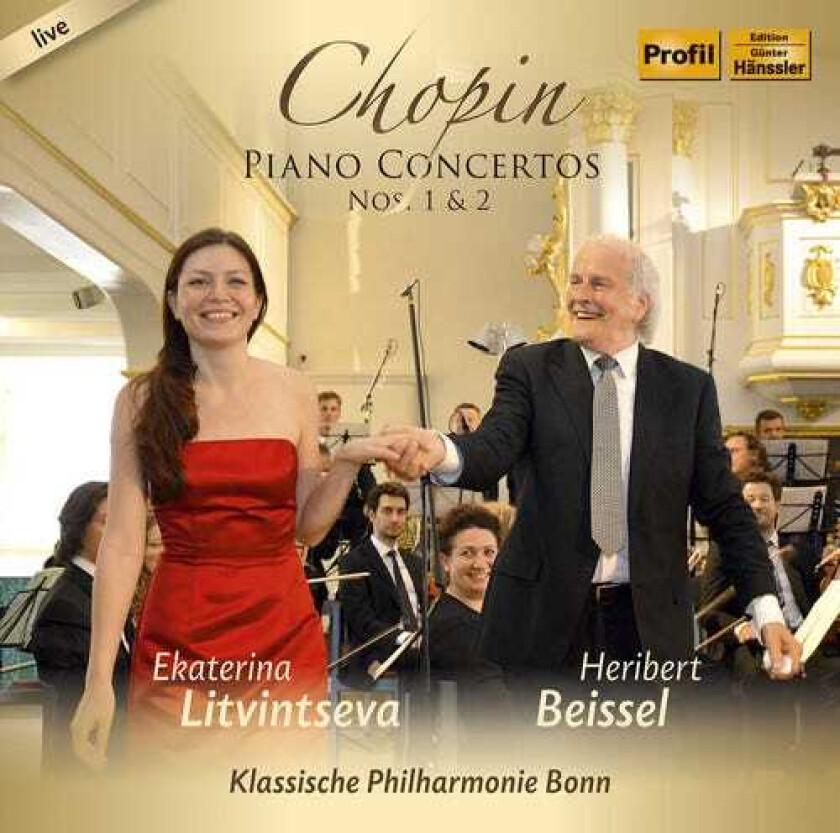 Ludwig van Beethoven, Litvintseva, Klassiche Philharmonie Chopin: Piano Concertos Nos. 1 & 2 CD