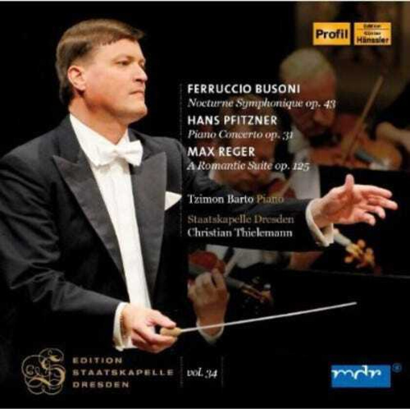 Christian Thielemann, Tzimon Barto Edition Staatskapelle Dresden 34: Busoni Pfitzner CD