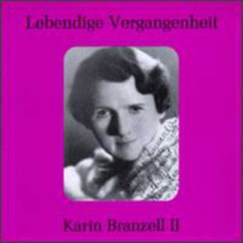Karin Branzell Volume 2 CD