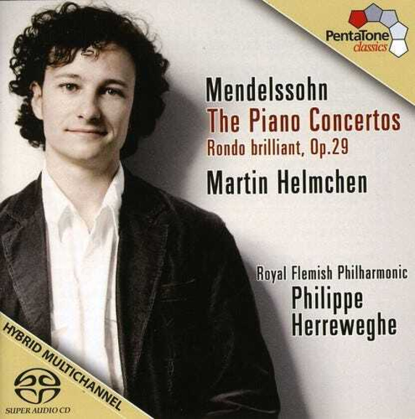 Martin Helmchen, Felix Mendelssohn Piano Concertos 1 & 2 / Rondo Brilliant CD