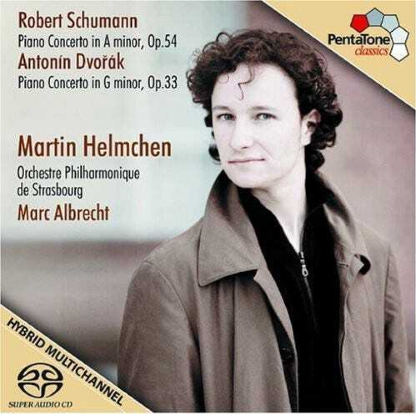 Martin Helmchen, Antonín Dvořák, Robert Schumann Paino Concertos CD
