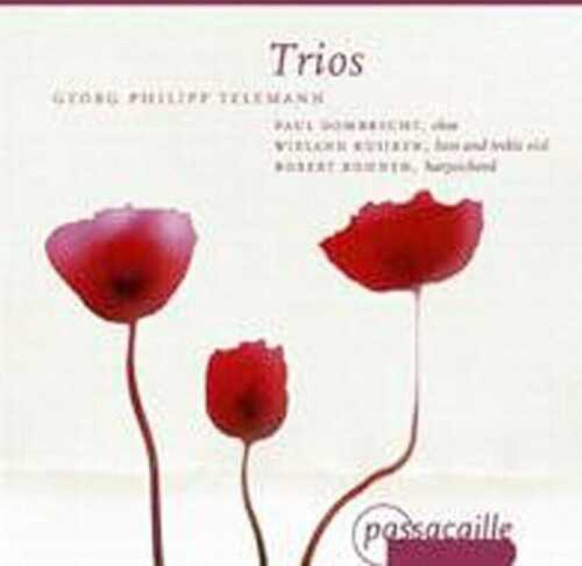 Paul Dombrecht, Michele Deverite, Robert Kohnen, Wieland Kuijken, Georg Philipp Telemann Trios CD