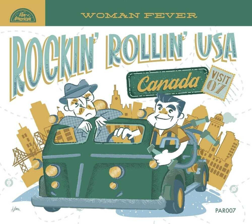 Diverse Artister Rockin Rollin Usa Volume 7: Canada CD