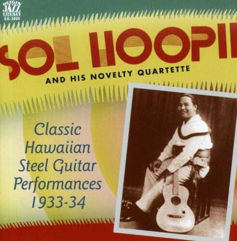 Sol Hoopii Classic Hawaiian Steel Guitar 193334 CD