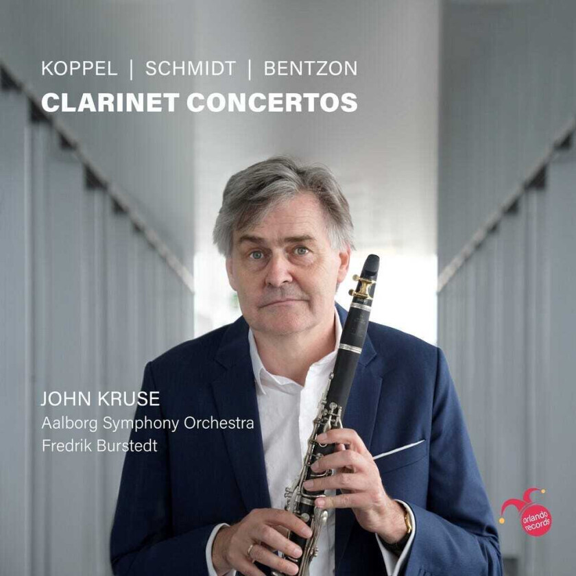 John Kruse, Aalborg Symphony Orchestra Koppel Schmidt & Bentzon: Clarinet Concertos CD