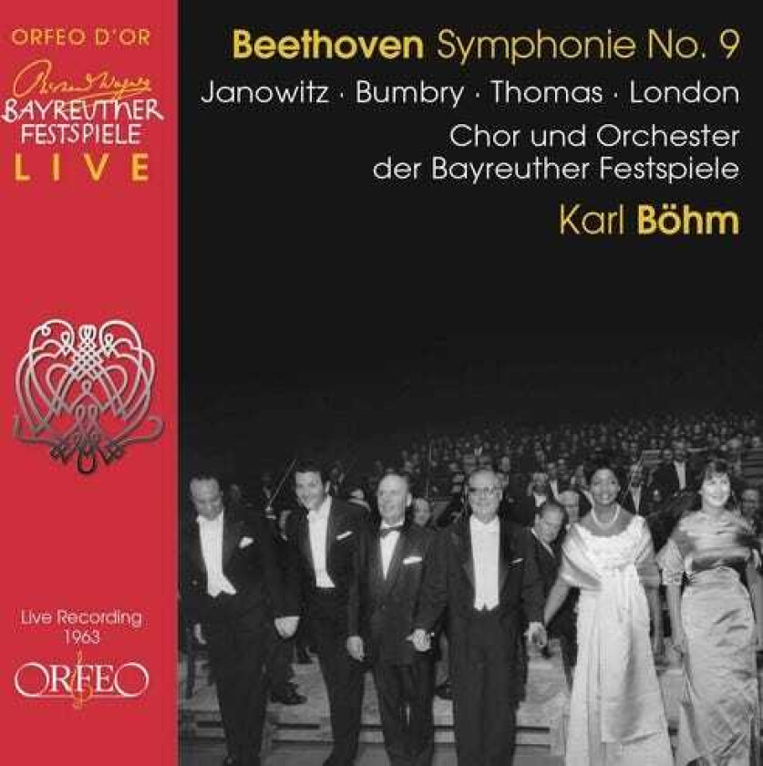 Ludwig van Beethoven, Janowitz, Böhm Symphony 9 CD