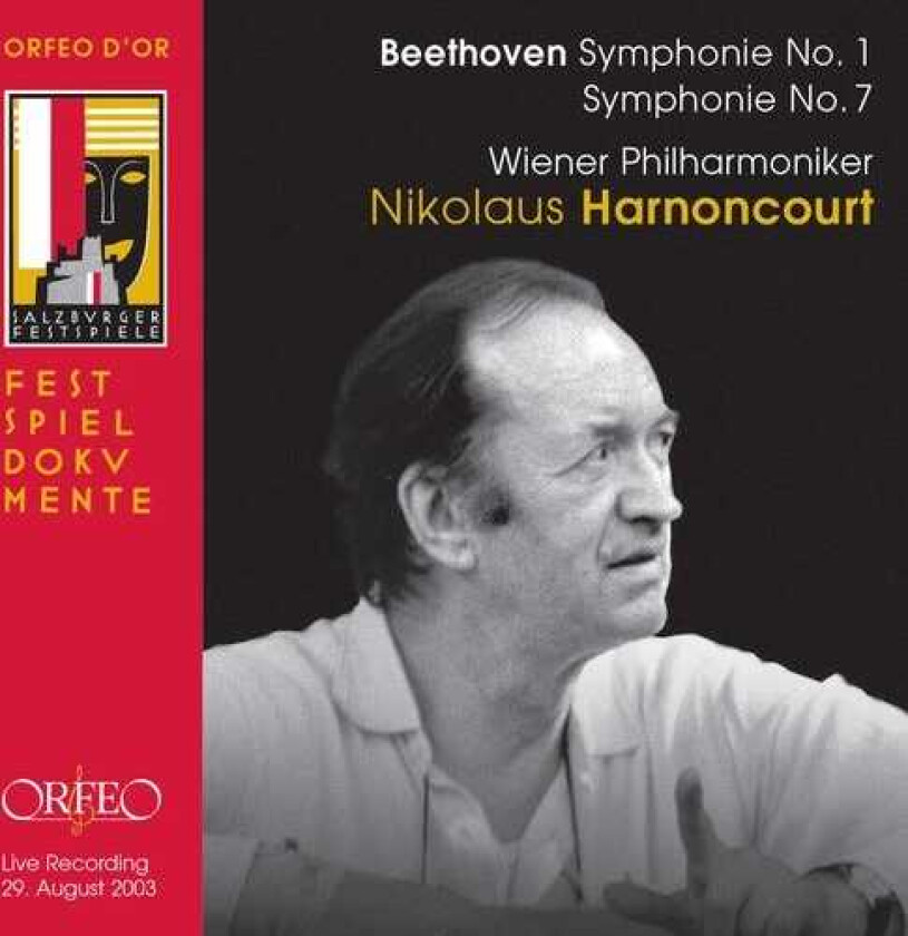 Ludwig van Beethoven, Vienna Philharmonics, Harnoncourt Ludwig Van Beethoven: Symphony 1 & 7 CD