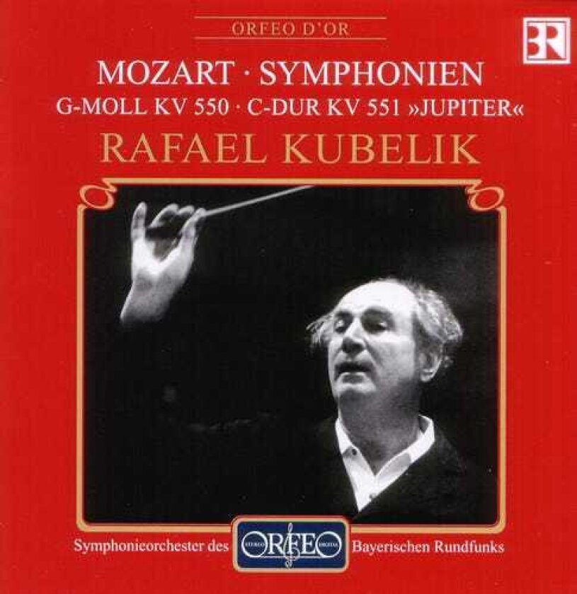 Rafael Kubelík, Wolfgang Amadeus Mozart Sym #40 In G Minor K550 / Sym #41 In C K 551 CD
