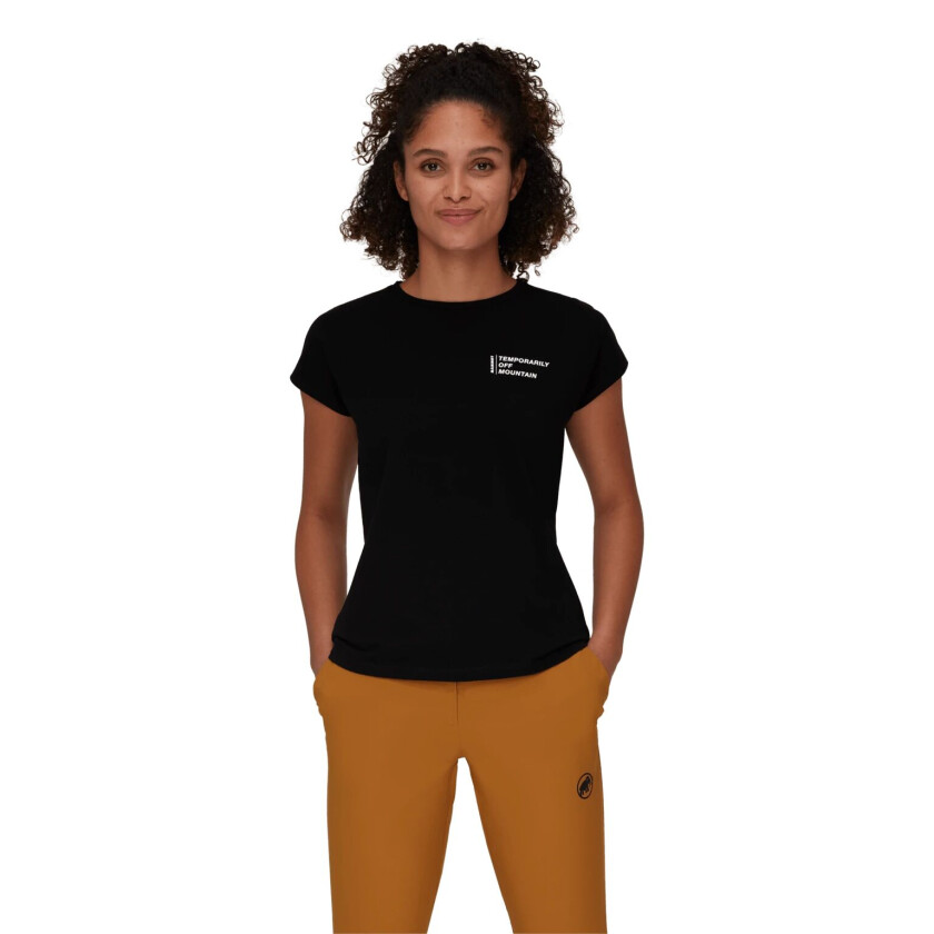 Off Mountain T-Shirt W, t-skjorte dame BLACK