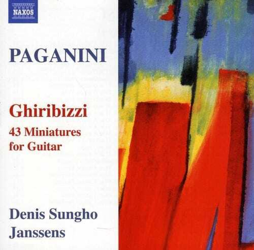Denis SungH Janssens, Denis SungHô Janssens, Nicolò Paganini Ghiribizzi CD