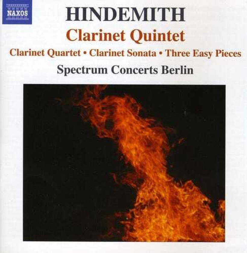 Spectrum Concerts Berlin, Paul Hindemith Clarinet Quintet / Clarinet Quartet CD