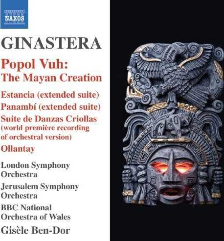 Gisèle BenDor Popol Vuh: Mayan Creation / Estancia / Panambi CD
