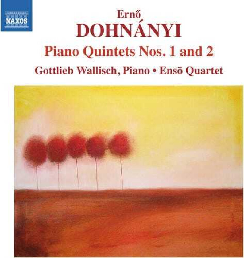 Dohnanyi, Wallisch, Enso Qrt Pno Qnts 1 & 2 CD