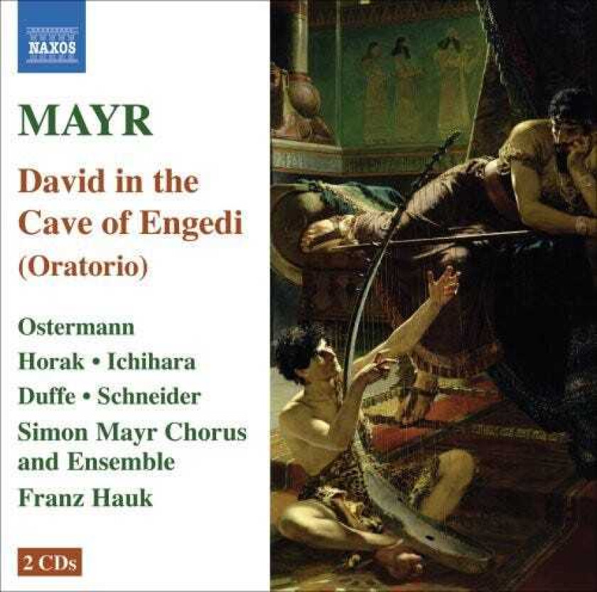 Simon Mayr Choir, Ai Ichihara, Claudia Schneider, Cornelia Horak, Franz Hauk, Merit Ostermann, Sibylla Duffe, Simon Mayr David In Spelunca Engaddi CD