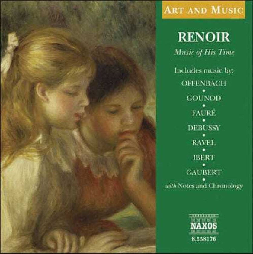 Diverse Artister, Chantal Stigliani, Colm Carey, Ellen Sejersted B Dtker, FrancoisJo L Thiollier, Marc Grauwels, Sjur Bj Rke Renoir: Music Of His Time CD