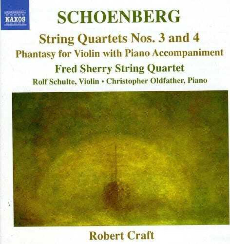 Fred Sherry String Quartet, CHRISTOPHER OLDFATHER, Rolf Schulte String Quartets Nos 3 & 4 CD