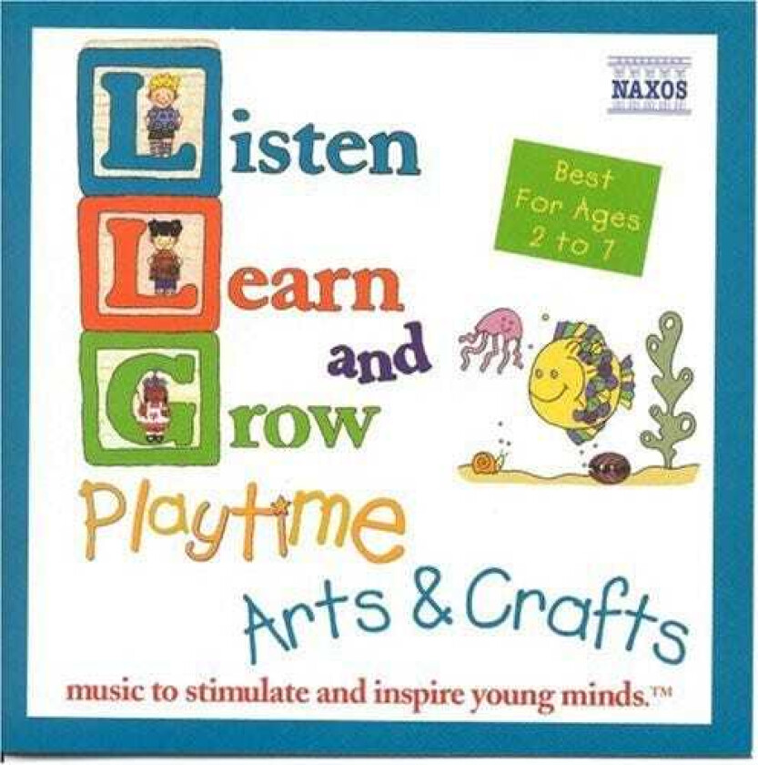 Diverse Artister, Amilcare Ponchielli, Antonín Dvořák Listen Learn & Grow: Playtime Arts & Crafts / Var CD