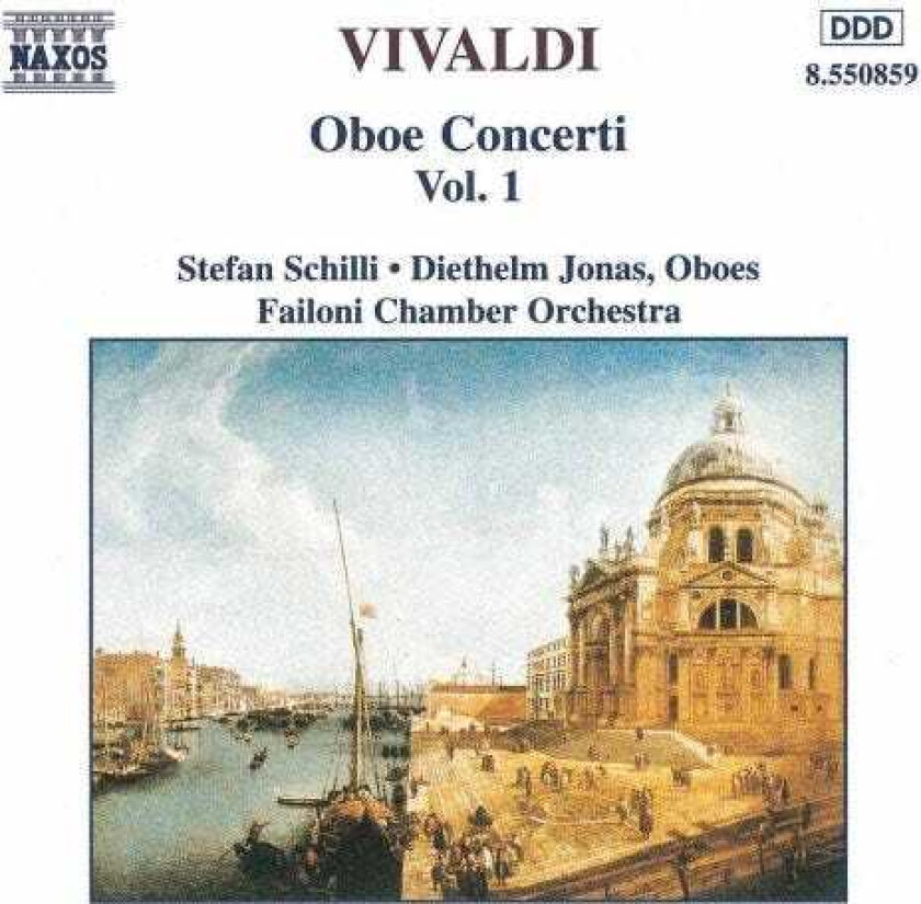 Antonio Vivaldi, Diethelm Jonas, Geoffrey Thomas, Judit Kis Domonkos, Stefan Schilli Oboe Concerti 1 CD