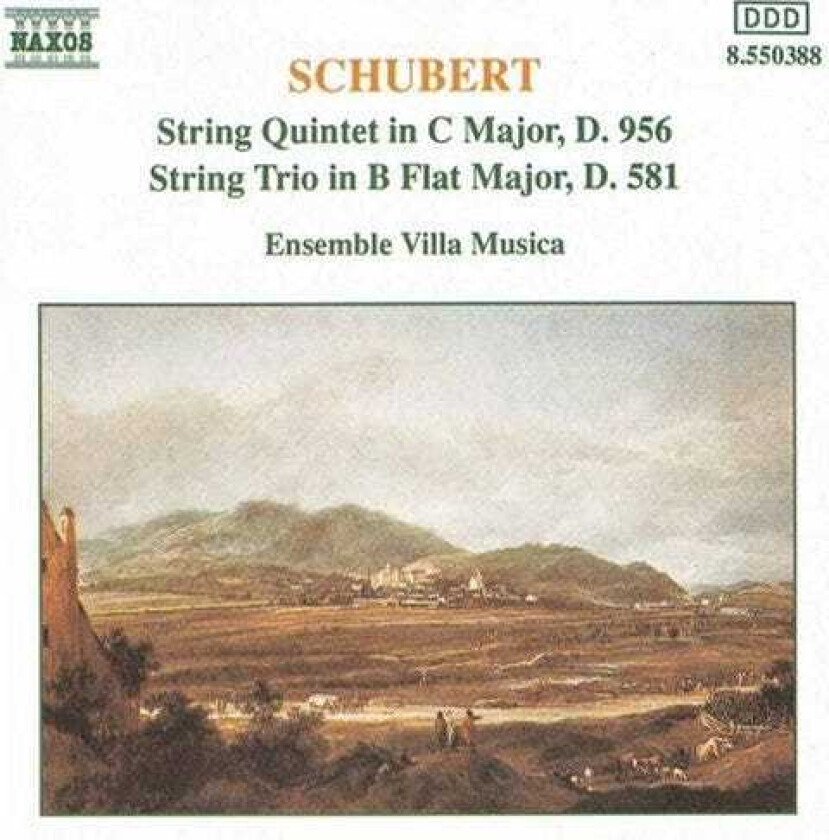 Ensemble Villa Musica, Franz Schubert String Quintet / String Trio CD