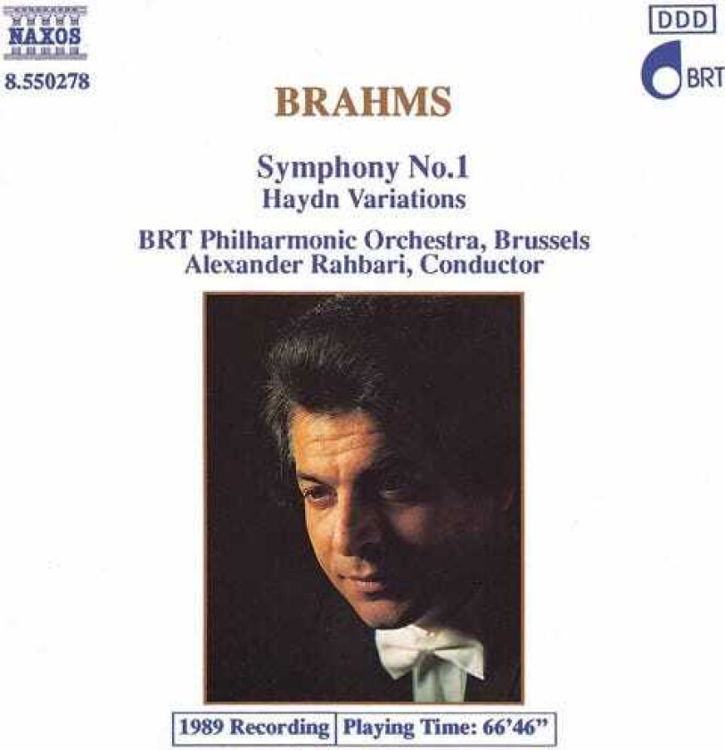 Andre Van Driessche, Clemens Quatacker, Johannes Brahms Symphony 1 / Variations On A Theme By Haydn CD