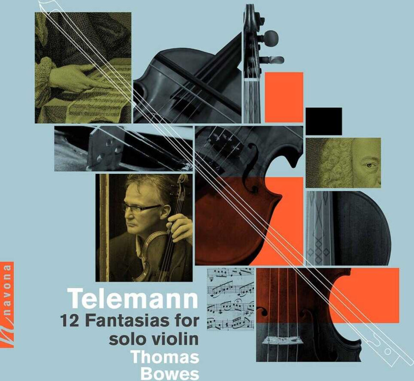 THOMAS BOWES 12 Fantasias For Solo Violin CD