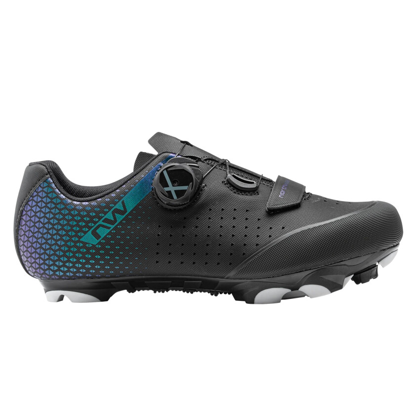 Origin Plus 2 MTBshoe 23, terrengsykkelsko, dame BLACK/IRIDESCENT