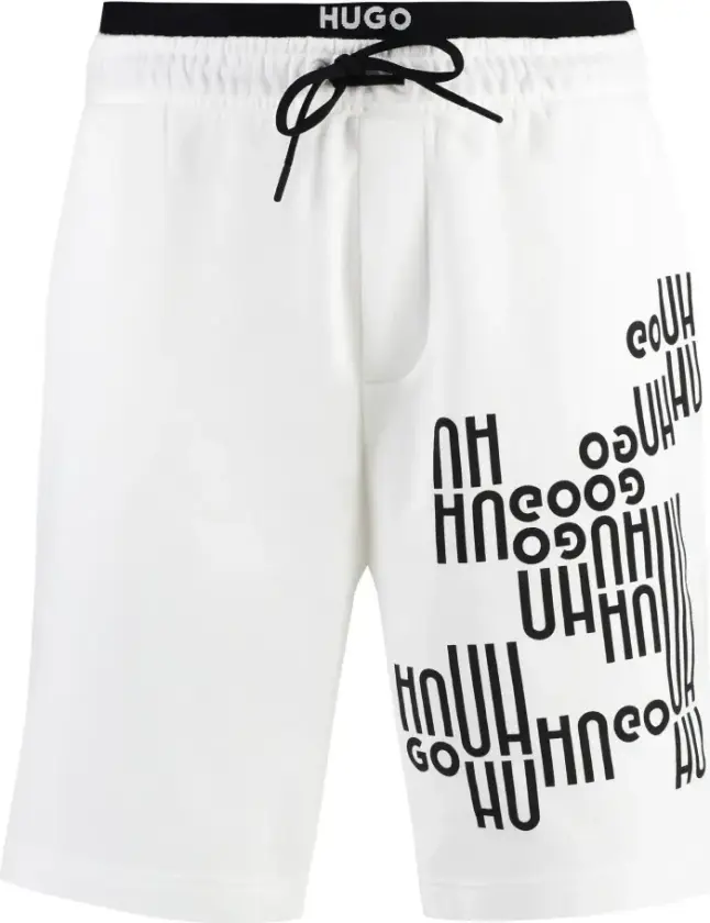 Herre, Shorts, Hvit, 2XL