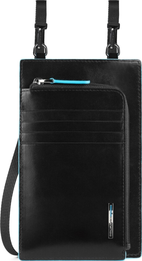 Blue Square, Crossbody Bag, Black, 11.5 X 19 X 2 Cm, For Men