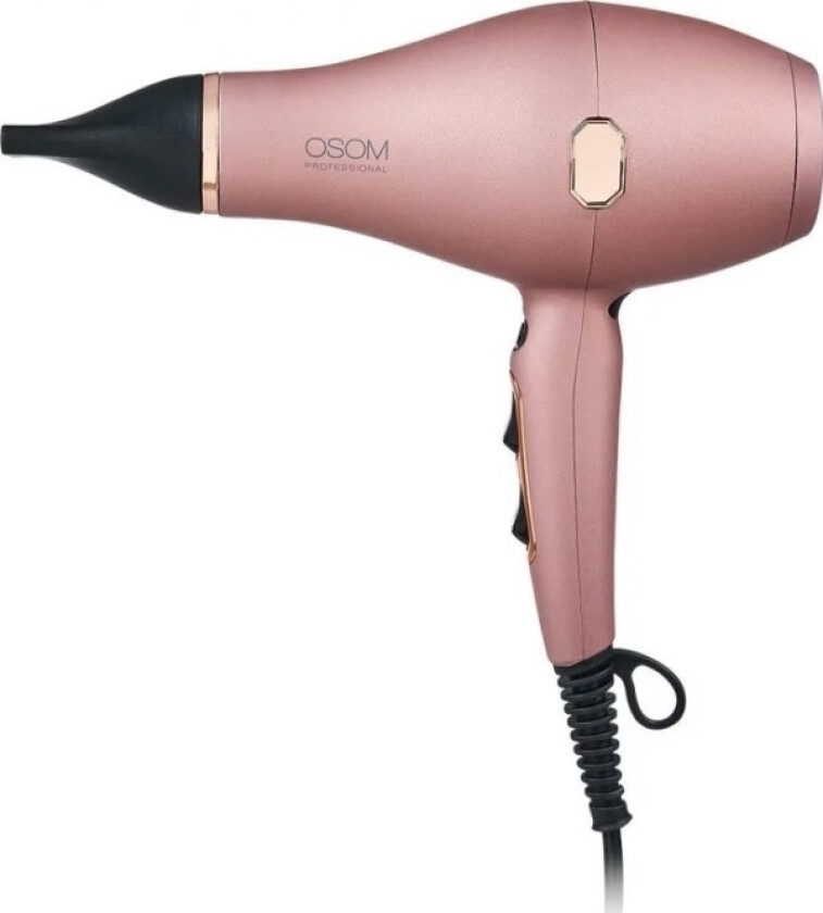 Hårføner Med Infra Rose Gold Osom3509arg