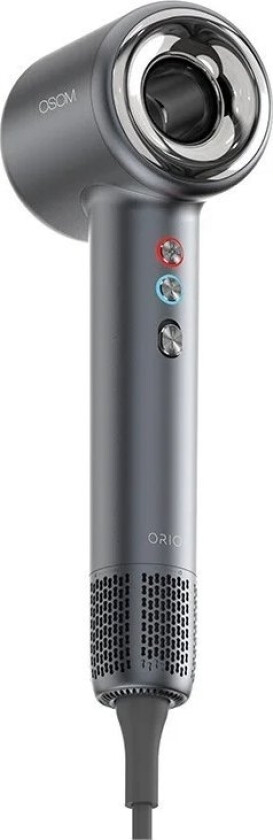 Hårføner Orion Osomh1000grey, 1600-1800W, Med Ionfunksjon, Grå