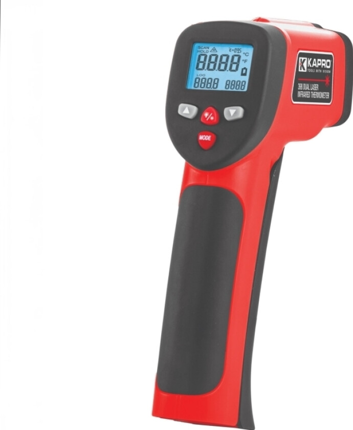 Kapro Dobbelt Laser Infrarødt Termometer -50C Til +650C