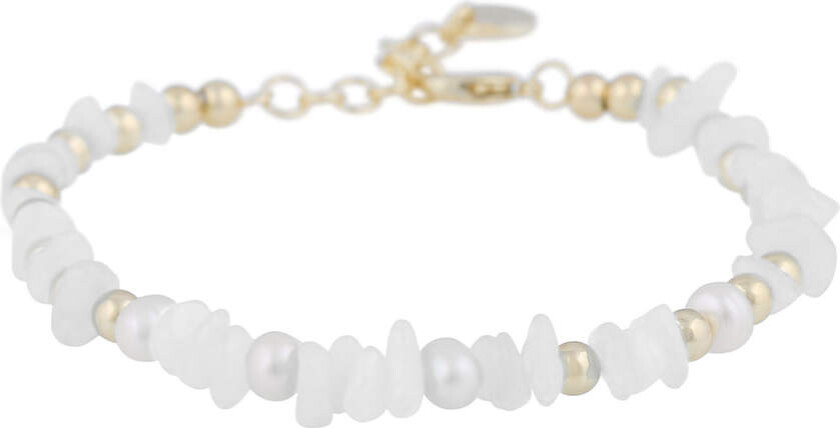 Hilma Small Bracelet Gold White Onesize