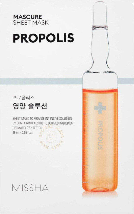 MISSHA Mascure Nutrition Solution Sheet Mask (Propolis) 28 ml