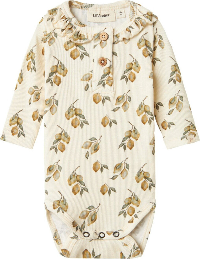 Nbfgavo EMO LS Slim Body LIL Str 56 - Langermet Bodies