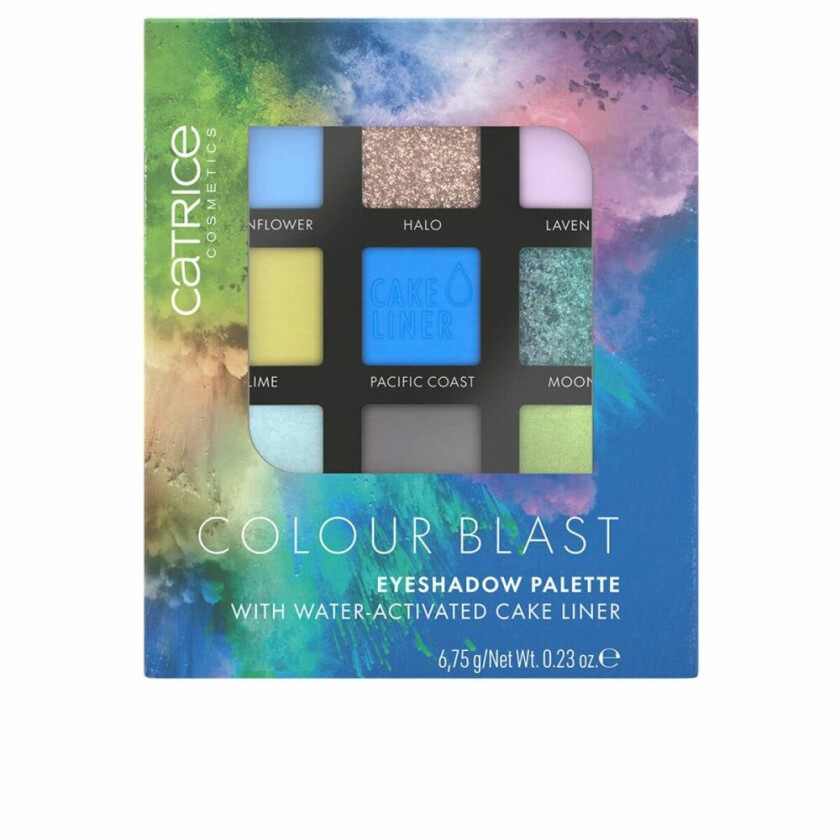 Catrice Colour Blast Eyeshadow Palette 020 Blue Meets Lime